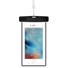 Custodia Smartphone 5.5 Fluo Waterproof fino 30 Metri Nera
