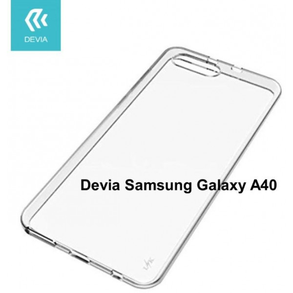 Cover protezione in TPU Trasparente per Samsung A40 Cover protezione in TPU Trasparente per Samsung A40