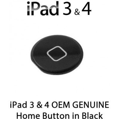 Pulsante Home per New iPad (iPad 3) / iPad 4 , Nero