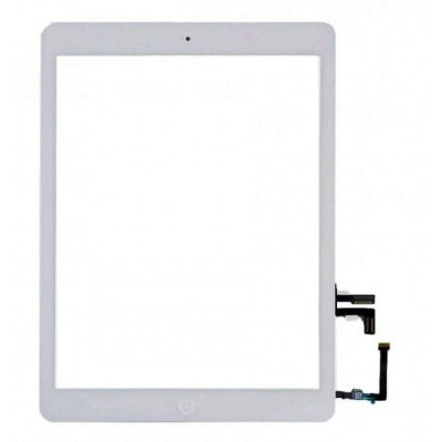 Touch+Telaio LCD+Pulsanti AAA per iPad Air Serie 5 Bianco