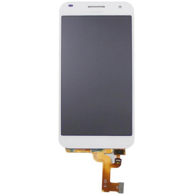 LCD + Touch senza Frame per Huawei G7 G7-L01 G7-L03 Bianco