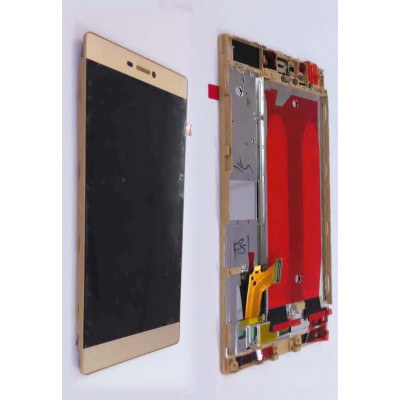 LCD + Touch ORIGINALE con Frame per Huawei P8 Gold
