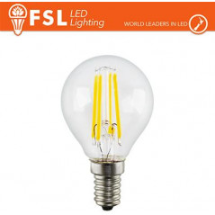 Lampada Filamento Sfera - 4W 2700K E14 400LM