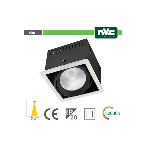 Incasso Multi lampada - 24w(1x24w) 4000k 2100lm24° CRI90
