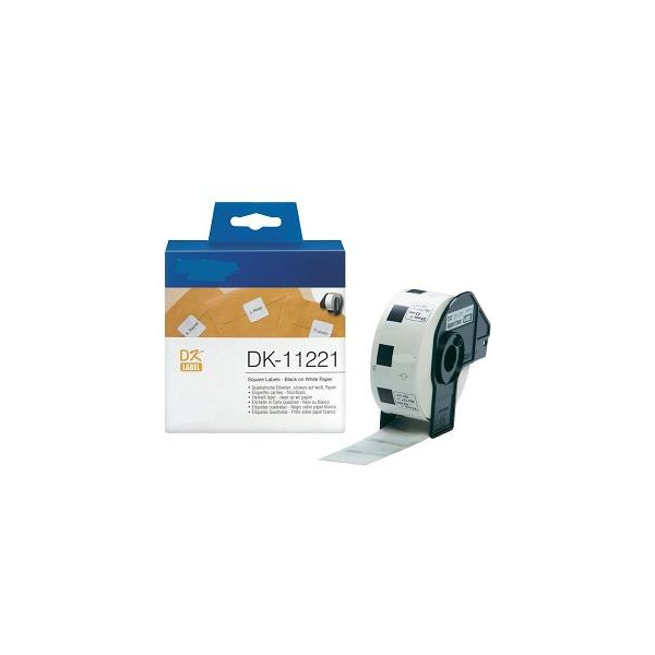 White 23mmX23mm 1000psc for Brother P-Touch QL1000 1050 1060