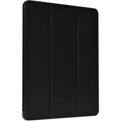 Cover per iPad Pro 11 2021 in pelle con supporto pencil Nera