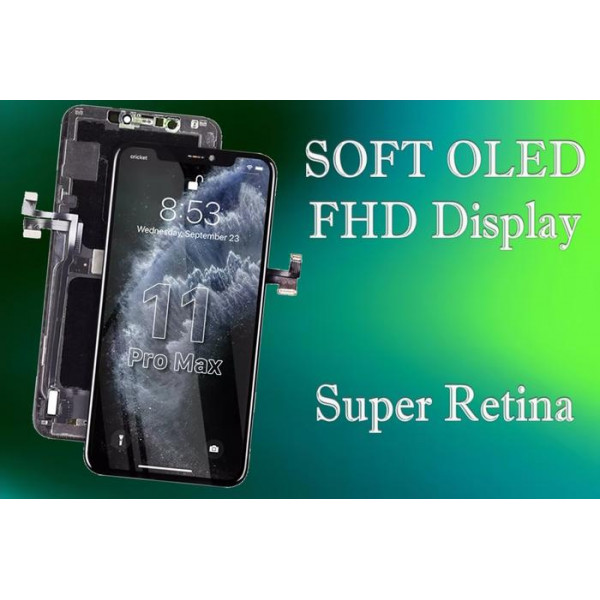 Lcd per iPhone 11 PM Oled Soft FHD Selezione A+ Alta Qualita