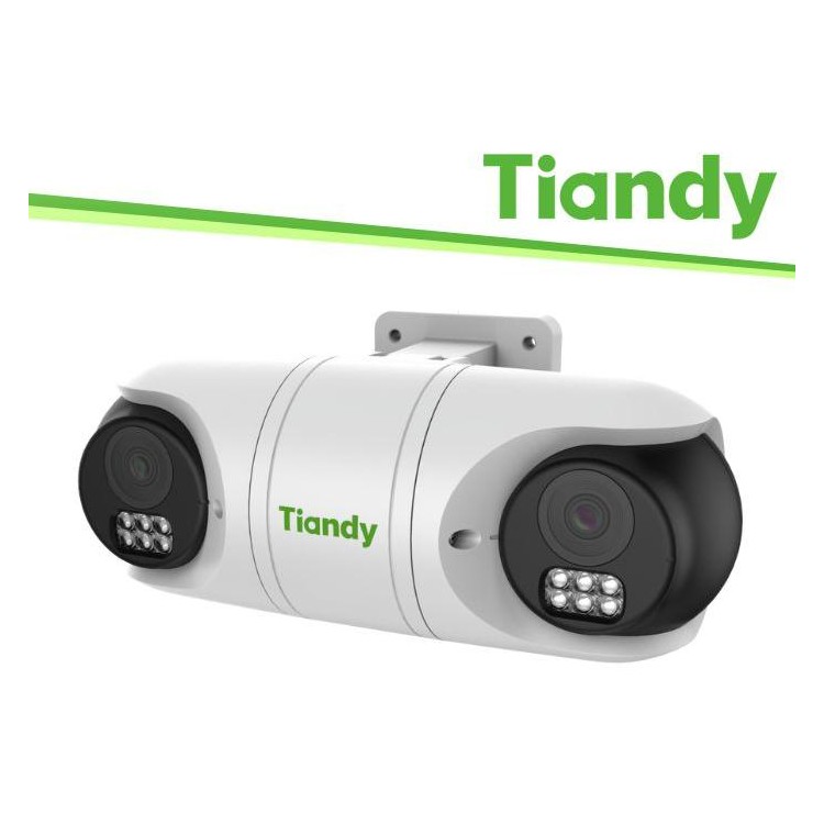 Tiandy Telecamera Double Turret Spark 2MP 2.8mm, PoE, 0.02Lux, IP67 - TC-C32RN