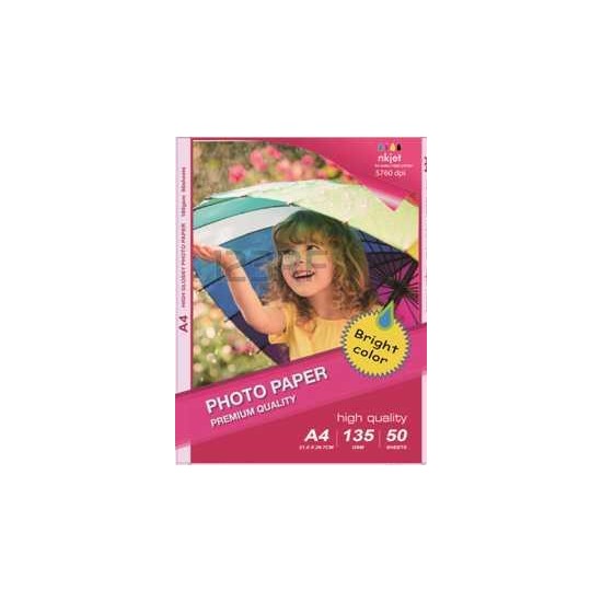 High Glossy Inkjet Photo Paper (Cast Coated),150g A4 50Fogli