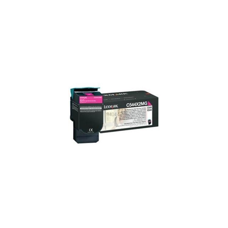 Magente com for Lexmark C 544N,544DN,544DTN,544DW,546DTN.4K