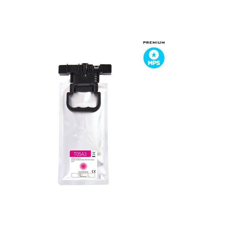Pigment Magenta Com Epson WorkForce Pro WF-C878R/C879R-20kC13T05A300