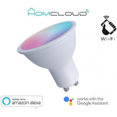 Faretto GU10 ad incasso Wi-FI RGB+BIANCO CALDO dimmerabile