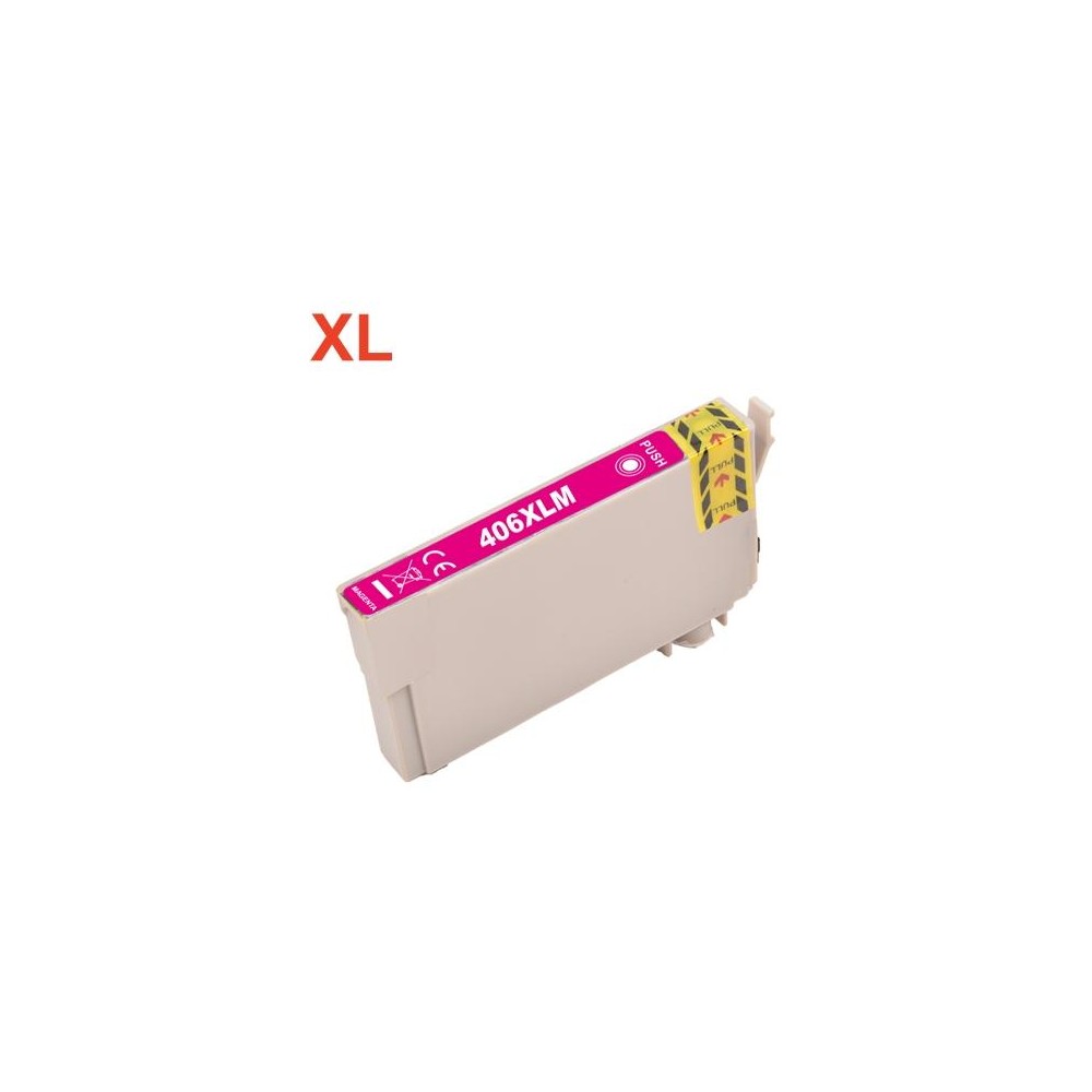 Pigment Com Magenta Epson Work Force Pro WF-3920,3925,4920,4925,4930-1.2KC13T17H34010406XL