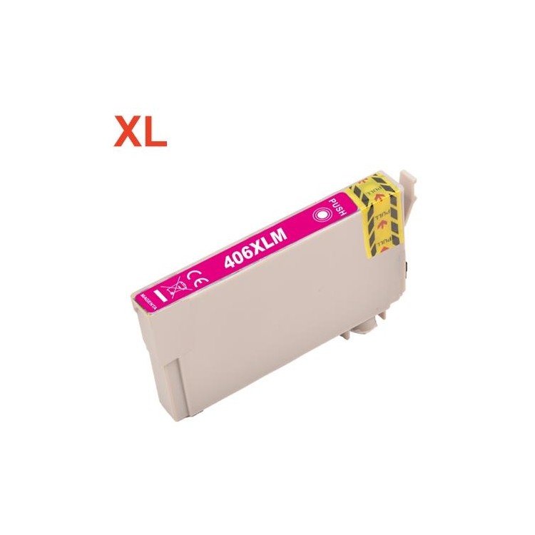 Pigment Com Magenta Epson Work Force Pro WF-3920,3925,4920,4925,4930-1.2KC13T17H34010406XL
