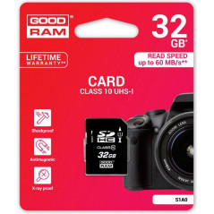 Scheda SD 32GB SDHC Goodram - blister retail